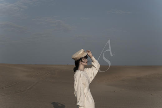 Kreuzzz 白色真丝persley报童帽 商品图3