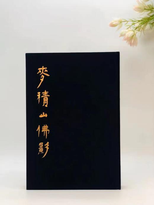 《麦积山佛影》，麦积山石窟艺术研究所编，何鸿主编，大8开布面烫金精装带护封，320页，净重4.42公斤。中国美术学院出版社2018年年8月出版 商品图1