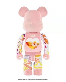 Bearbrick 2021澳门限定粉色彩蛋千秋 1000%