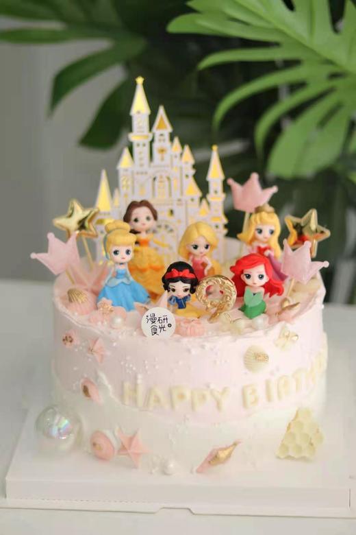 【生日蛋糕】粉底迪士尼公主款 商品图0