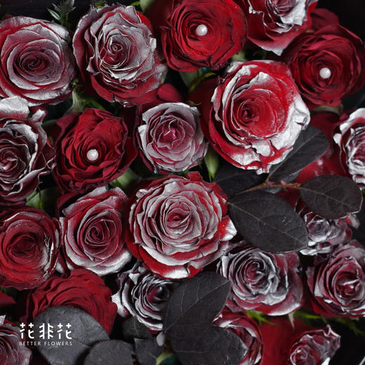 传奇玫瑰《永恒》精品方形花盒 商品图1