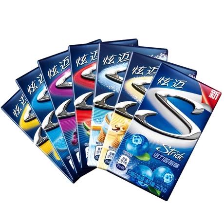 炫迈酸甜无糖口香糖草莓味 商品图1