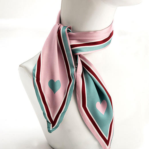 【丝巾】韩版春秋夏季气质薄丝巾百搭细窄小领巾网红洋气围巾长条方巾女款 商品图4