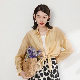  手慢无｜这件仙仙搭天丝衬衫，遮肉显瘦又清凉，自带氛围感！