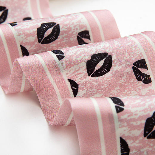 【丝巾】韩版春秋夏季气质薄丝巾百搭细窄小领巾网红洋气围巾长条方巾女款 商品图3