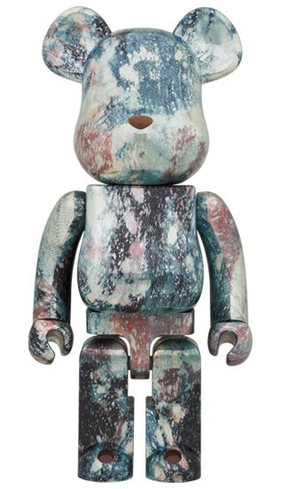 收藏系列 Be@rbrick 1000%系列 电镀大理石 商品图1