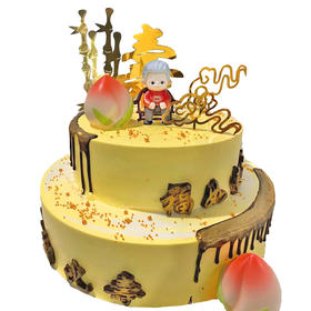 NO.316 ｜寿比南山过寿款｜动物奶油蛋糕