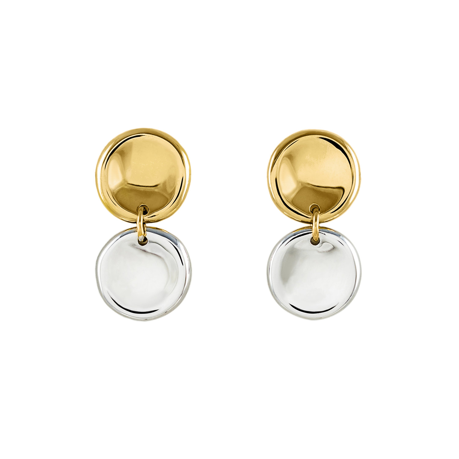 J.HARDYMENT | Small Double Thumbprint Earrings [混色 耳环]