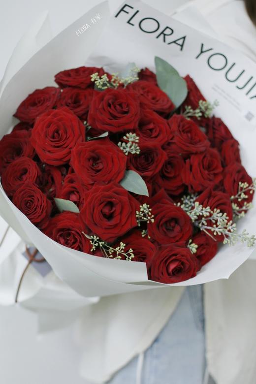 宁海七夕花礼物 相守系列 因为有你 A级naomi玫瑰 花姐花艺 我们只是爱的传递者