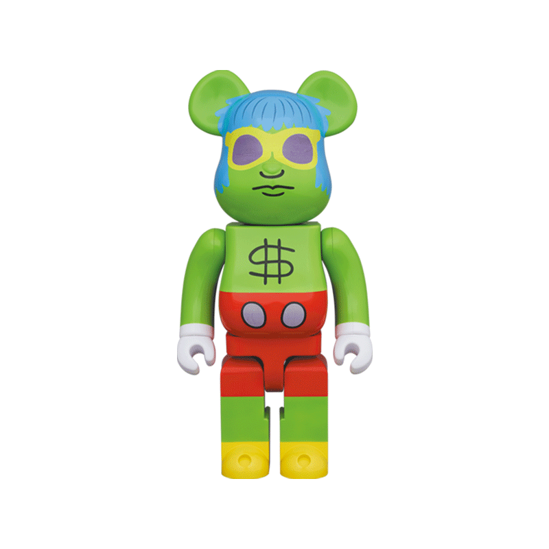【预售】收藏系列 Be@rbrick 1000%系列 凯斯哈林 Andy Mouse