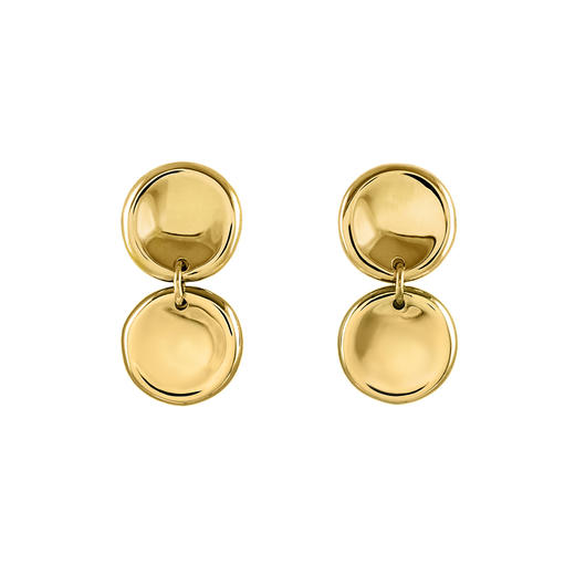 J.HARDYMENT | Small Double Thumbprint Earrings [3色 耳环] 商品图0