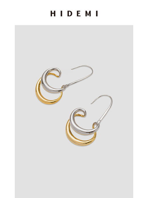 HIDEMI花苞线条感耳环 商品图14