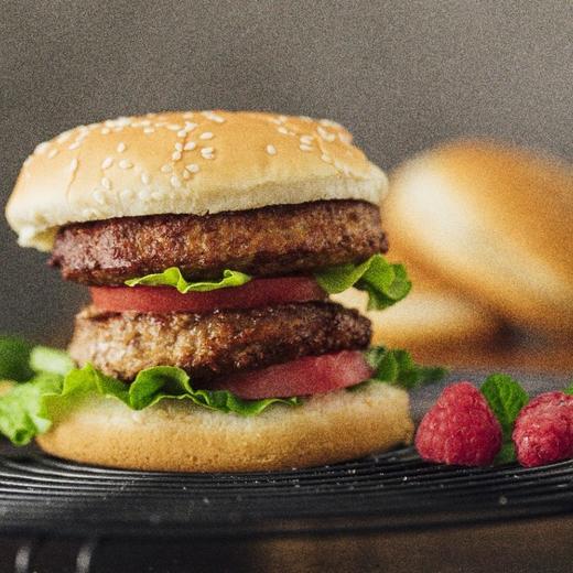 肥瘦比2:8的纯牛肉汉堡饼（非腌制）10片/袋 商品图7