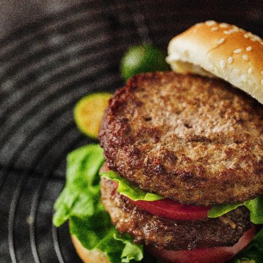 肥瘦比2:8的纯牛肉汉堡饼（非腌制）10片/袋 商品图4