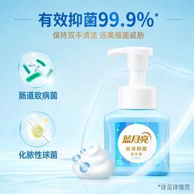 【蓝月亮】抑菌泡沫洗手液255ml琥珀雪松