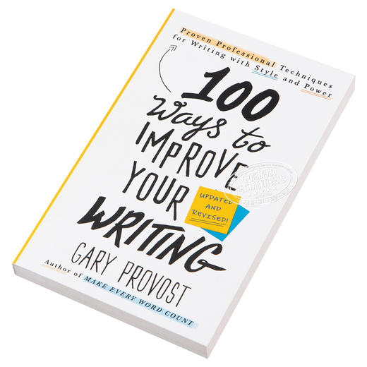 【中商原版】提高写作水平的100种方法 100 Ways to Improve Your Writing 英文原版 Gary Provost 商品图2