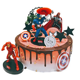 NO.161｜复仇者联盟 ｜动物奶油蛋糕