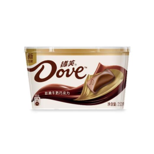 德芙丝滑牛奶巧克力252克 商品图0