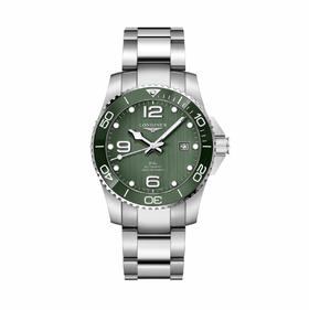 LONGINES 浪琴康卡斯潜水系列自动机械腕表 Ø 41.00 mm 防水深度300m 约72小时动力储存 专柜造册直发 全国联保