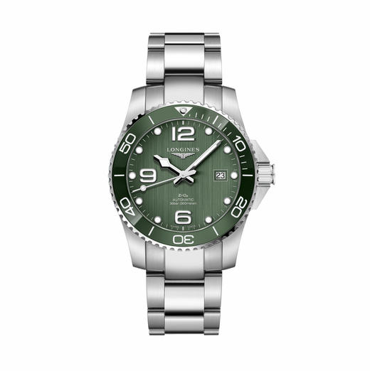 LONGINES 浪琴康卡斯潜水系列自动机械腕表 Ø 41.00 mm 防水深度300m 约72小时动力储存 专柜造册直发 全国联保 商品图0