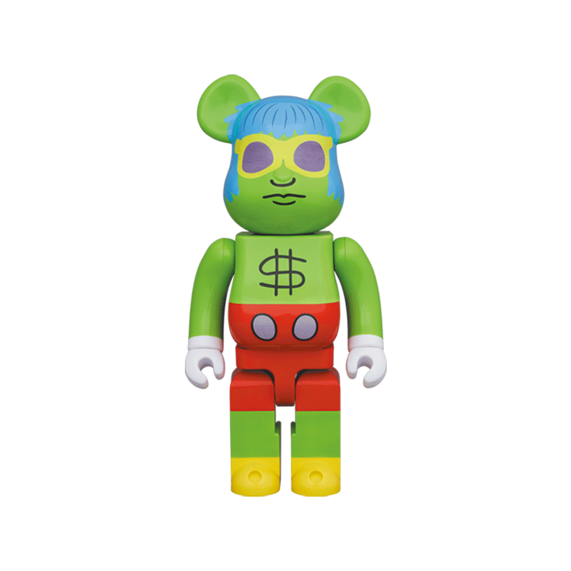 【预售】收藏系列 Be@rbrick 400%系列 凯斯哈林 Andy Mouse