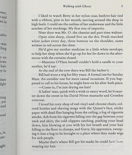 【中商原版】加布里埃尔拜恩 与鬼同行 Walking with Ghosts 英文原版 Gabriel Byrne 传记 商品图7