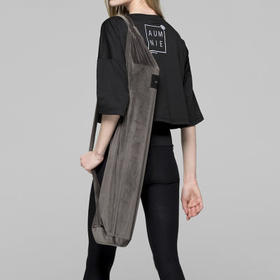 AUMNIE|灰色丝绒瑜伽垫背包VELOURYOGABAG