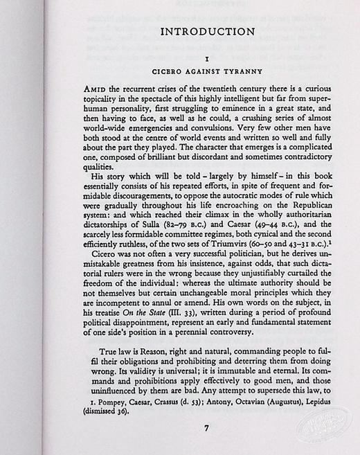 预售 【中商原版】西塞罗：作品选集 英文原版 (PBC)Selected Works（by Cicero） Cicero 商品图7