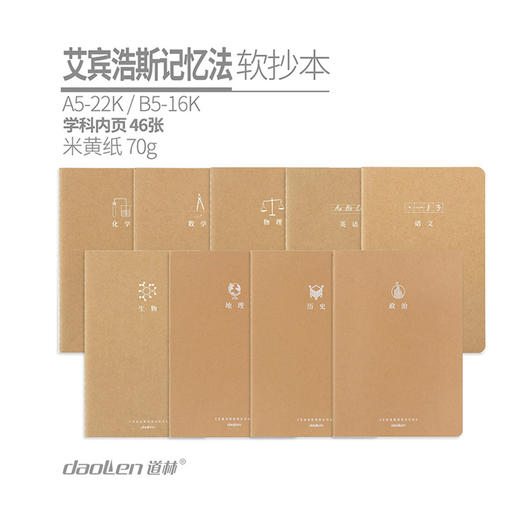 道林记忆法线装政治软抄本DL3057-A1646 商品图2