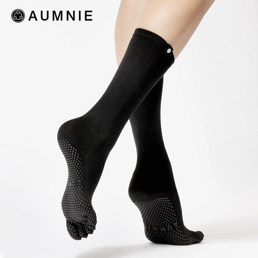 长筒防滑专业瑜伽五指袜 商品图0