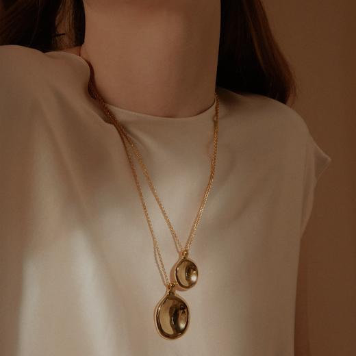 J.HARDYMENT | Large Thumbprint pendant necklace [项链 三色] 商品图3