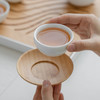 哲品 陶瓷人月圆功夫喝茶茶具 白瓷茶杯茶壶杯碟整套礼品套装 商品缩略图3