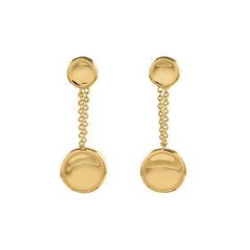 J.HARDYMENT | Attached 2 Round Thumbprint Earrings [3色 耳环]