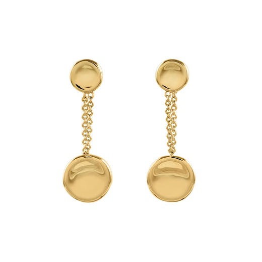 J.HARDYMENT | Attached 2 Round Thumbprint Earrings [3色 耳环] 商品图0