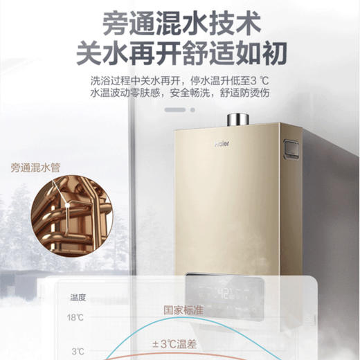 海尔（Haier）热水器JSQ30-16Z5SDU1 商品图9