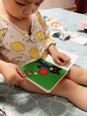 《0-3岁逻辑思维启蒙玩具书》：机关非常精巧，每一页都读着津津有味。