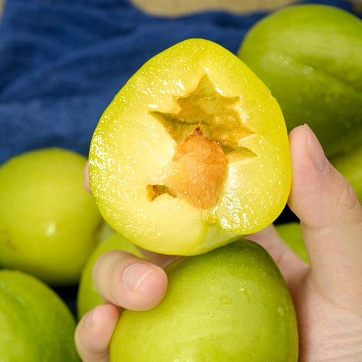 前岐油奈李蜂糖李当季新鲜水果桃形李青脆奈李5斤装 商品图4