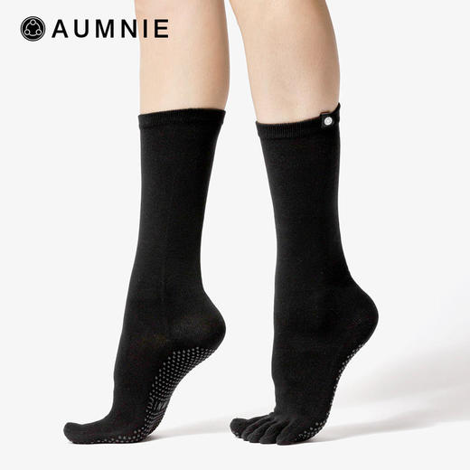 长筒防滑专业瑜伽五指袜 商品图1