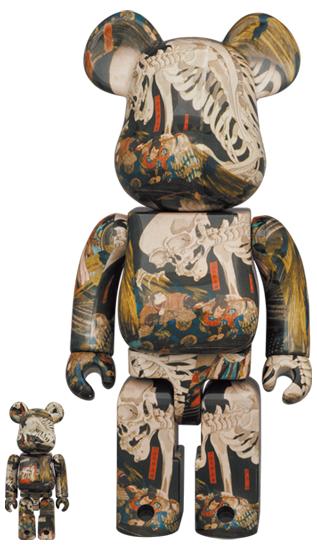 收藏系列 Be@rbrick 400%系列 歌川国芳 相马旧王城 商品图1
