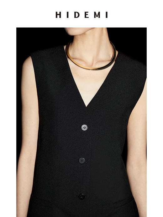 HIDEMI简约设计感项圈 银色/金色 商品图13
