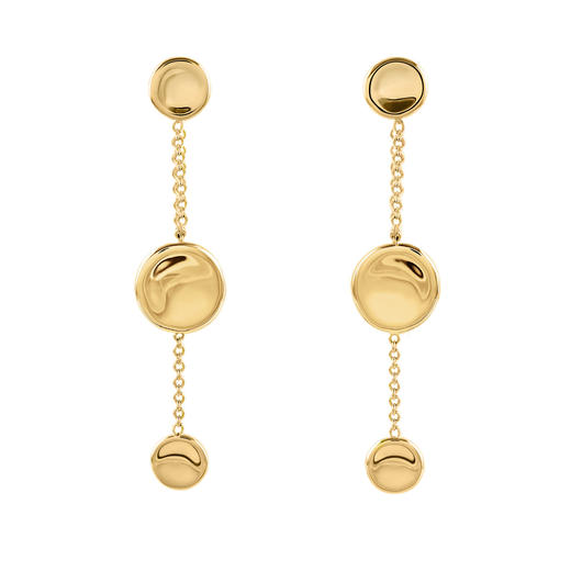 J.HARDYMENT | Attached 3 Round Thumbprint Earrings [3色 耳环] 商品图1