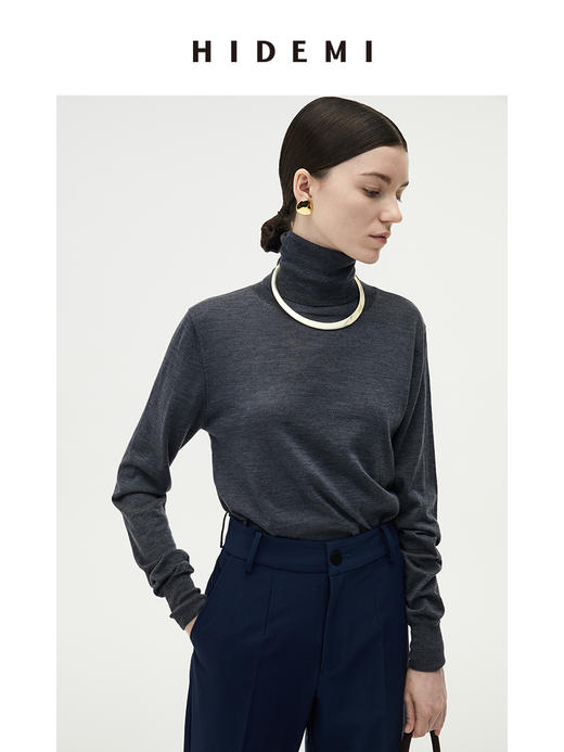 HIDEMI简约设计感项圈 银色/金色 商品图9