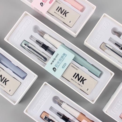 英雄初学用可换囊铱金钢笔396B 商品图1