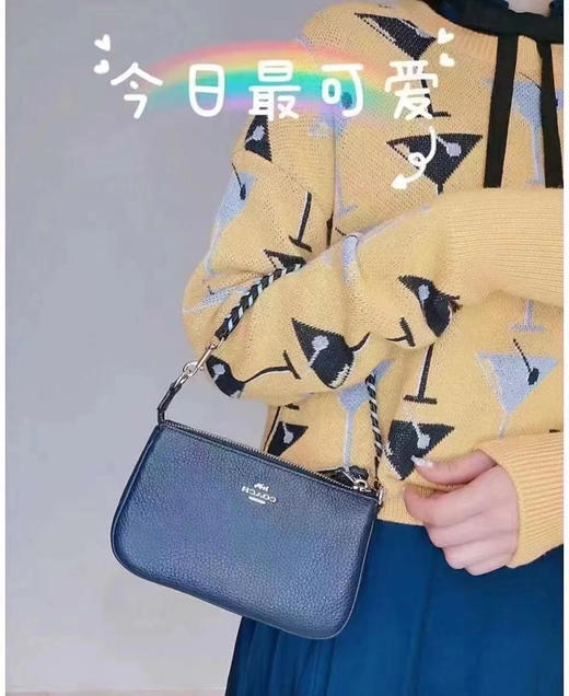 🇺🇸Coach新款麻将包nolita19编织带¥850直邮，只有粉色和藏青色了！ 商品图6