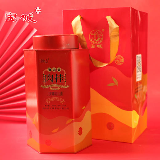 宝城碧石岩肉桂茶叶200克小泡装礼盒罐装乌龙茶岩茶D426 商品图1