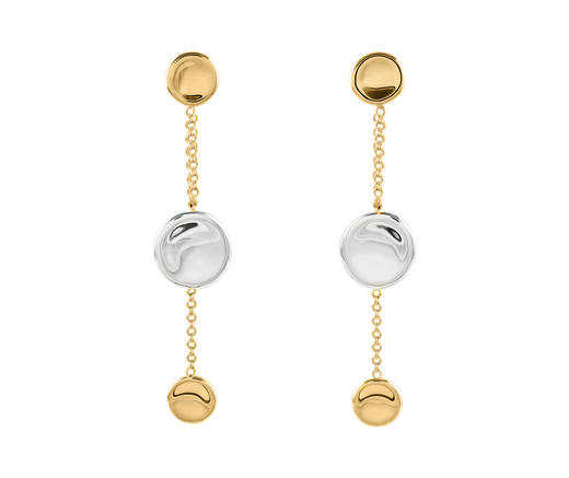 J.HARDYMENT | Attached 3 Round Thumbprint Earrings [混色 耳环] 商品图0