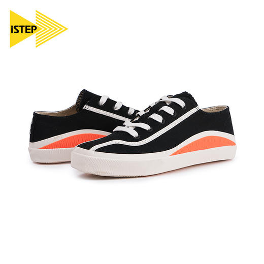 iSTEP小白鞋2021新款女鞋运动鞋休闲百搭平底低帮帆布鞋ins潮板鞋 商品图2