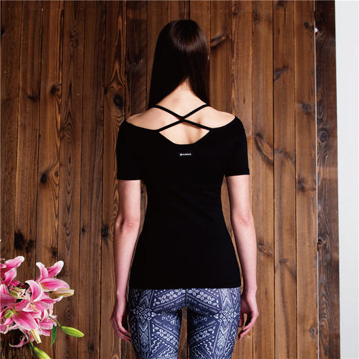 夏克提T恤短袖含胸垫SHAKTITEE 商品图5