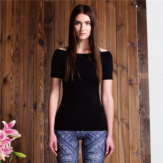 夏克提T恤短袖含胸垫SHAKTITEE 商品图3