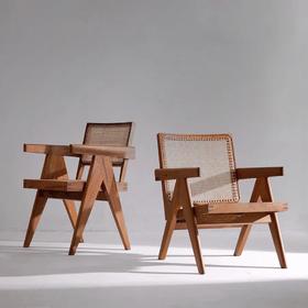 伽罗 JALO 昌迪加尔复刻系列-Office chair和Easy chair